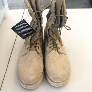 MILITARY WORK BOOTS- size 10
